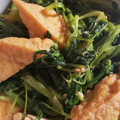 クックLLV0VK☆'s cooksnap of when they made 簡単5分！厚揚げと小松菜のめんつゆ生姜煮.