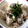 ちしゃ猫's cooksnap of when they made 炊飯器だけで楽チン☆さんまの炊き込みご飯.