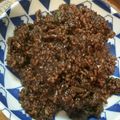 ピーナッツ子♪'s cooksnap of when they made アレンジ豊富★肉味噌そぼろ.