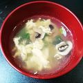 o^o^oayuayu's cooksnap of when they made 夜中のスープ☆卵・ネギ・椎茸☆優しい味.