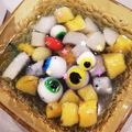 sayakaaa's cooksnap of when they made ハロウィン♪目玉ギョロリのフルーツポンチ.