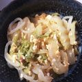 めいちママ＊'s cooksnap of when they made ヘルシー！つるつる糸こんキムチの卵とじ.