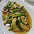 パパの手料理☆'s cooksnap of when they made 小松菜と油揚げの煮浸し.