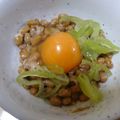 単！！'s cooksnap of when they made 我が家流☆月見納豆.