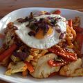 ザネッティー's cooksnap of when they made コチュジャンで作るピリ辛焼きうどん♪.