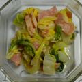もんちゃん母's cooksnap of when they made 簡単★白菜とベーコンのサラダ.