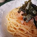 yukoko☆'s cooksnap of when they made 簡単おろしとツナマヨパスタ(温、冷製).