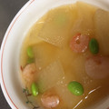 メロンパンケーキ's cooksnap of when they made 冬瓜とえび、枝豆のあんかけ.