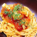 ハリーだよ☆'s cooksnap of when they made シーフードのトマトソースパスタ.