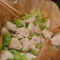 みつばちちゃげ's cooksnap of when they made マヨで柔らか~　鶏むねのキャベツ蒸し.