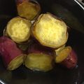 milkypon's cooksnap of when they made 残った焼き芋でバター焼き。.