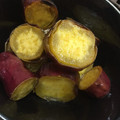 milkypon's cooksnap of when they made 残った焼き芋でバター焼き。.