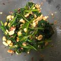 みのむひ's cooksnap of when they made ほうれん草のピーナッツ×ゴマ和え♪.