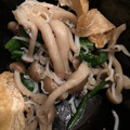 karla_karla's cooksnap of when they made ほうれん草としめじと油揚げのおひたし♪.