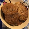 大脇ぱる's cooksnap of when they made ✿Chewyなチョコチャンククッキー✿.