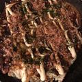 ゆかりりりー's cooksnap of when they made 小麦粉不使用☆山芋のお好み焼き.