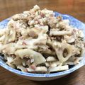 ままばなな1020's cooksnap of when they made 蓮根ツナ炒め・たっぷりミョウガまぶし.