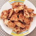 Rina12345's cooksnap of when they made 油大さじ１！揚げない鶏胸肉ゆず胡椒唐揚げ.