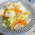 あじゅなつママ's cooksnap of when they made 白菜と豚バラ肉のとろっと炒め.