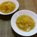 horseland's cooksnap of when they made 白菜と大根の塩麹と醤油麹の煮物　簡単　.