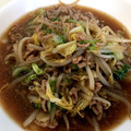 ☆瑛228☆'s cooksnap of when they made 簡単　豚ひき肉と白菜のとろとろ丼.