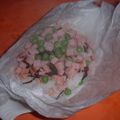 Jock's cooksnap of when they made 残りご飯と塩こんぶで簡単ハムピラフ.