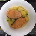 Chiru♥'s cooksnap of when they made 鮭と白菜の味噌ミルク煮.