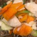 food4me's cooksnap of when they made 和えるだけ大根と柿とキャベツのレモン和え.