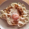 うずらのこ's cooksnap of when they made 冷凍うどんでカンタン★カルボナーラうどん.