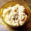 おかちゃん☆☆'s cooksnap of when they made 余ったサンマDE炊き込みご飯♪.