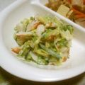 えれぼん's cooksnap of when they made 簡単 きゅうりとキャベツと竹輪の味噌マヨ.