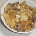 きらり流れ星's cooksnap of when they made 残った肉じゃがde肉じゃが丼(^^).