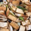 ぺっこりんらん's cooksnap of when they made 長ネギと白滝、竹輪、厚揚のあっさり炒め.