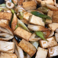 ぺっこりんらん's cooksnap of when they made 長ネギと白滝、竹輪、厚揚のあっさり炒め.