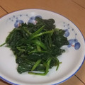 きらり流れ星's cooksnap of when they made ほうれん草の塩胡椒炒め.