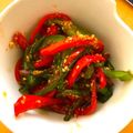 夕飯は６時です's cooksnap of when they made 「ピーマンの胡麻和え」.