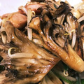 ぇるめす's cooksnap of when they made にらともやしと舞茸のオイスターソース炒め.