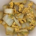 いずみはる's cooksnap of when they made 簡単！白菜炒めのふわたま添え.