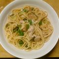jun120121's cooksnap of when they made 季節限定！鮭の白子のパスタ.