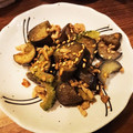 むーみっと's cooksnap of when they made ゴーヤーナス鶏そぼろの和風炒め煮.