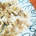 ryoooooko's cooksnap of when they made 鯖缶とはんぺんのレンチン焼売.