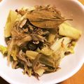 ほがら's cooksnap of when they made しらすと牛蒡、春キャベツのアヒージョ.