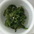 ヒヨコマメ☆'s cooksnap of when they made 濃厚☆ほうれん草のピーナッツ和え.