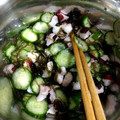 まゆchan's cooksnap of when they made たこときゅうりの酢の物.