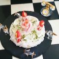 ★サンセット★'s cooksnap of when they made ウインナー飾り切り キャンドル★ろうそく.