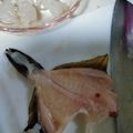 白なめこ's cooksnap of when they made 小さいカワハギの刺身・さばくよ♪.