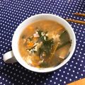 さきごん♡'s cooksnap of when they made ベーコン入り具だくさん春雨スープ.