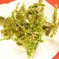 ぶどうなすび's cooksnap of when they made 穂じその天ぷらは初秋の味です♡.