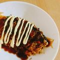 るっくｻﾝ。's cooksnap of when they made キャベツと卵だけヘルシーなとんぺい焼き♡.