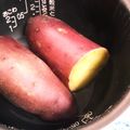 choco831's cooksnap of when they made 炊飯器でねっとりさつまいも.